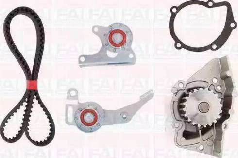 FAI AutoParts TBK38-6083 - Vandens siurblio ir paskirstymo diržo komplektas autoreka.lt