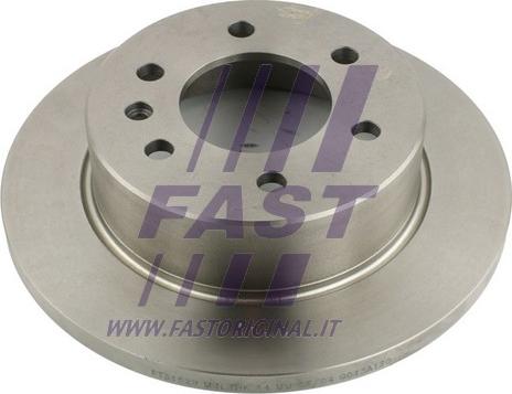 Fast FT31529 - Stabdžių diskas autoreka.lt