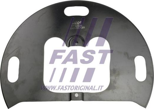 Fast FT32525 - Apsauginis skydas, stabdžių diskas autoreka.lt