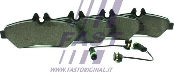 Fast FT29020 - Stabdžių trinkelių rinkinys, diskinis stabdys autoreka.lt