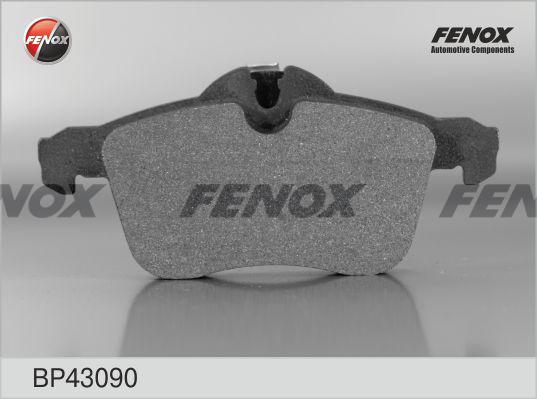 Fenox BP43090 - Stabdžių trinkelių rinkinys, diskinis stabdys autoreka.lt
