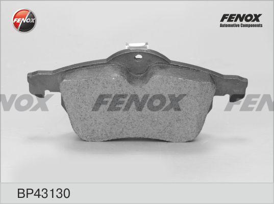 Fenox BP43130 - Stabdžių trinkelių rinkinys, diskinis stabdys autoreka.lt