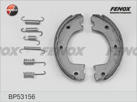 Fenox BP53156 - Stabdžių trinkelių komplektas autoreka.lt