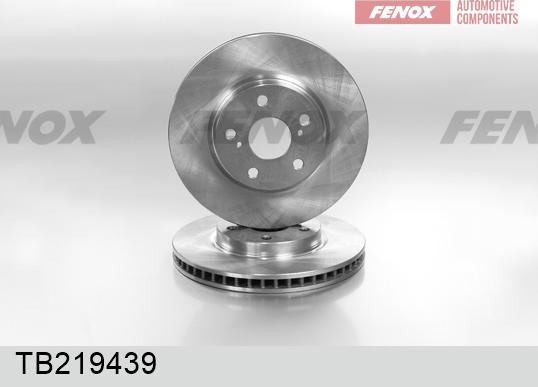 Fenox TB219439 - Stabdžių diskas autoreka.lt
