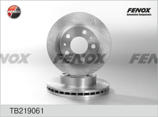 Fenox TB219061 - Stabdžių diskas autoreka.lt