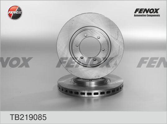 Fenox TB219085 - Stabdžių diskas autoreka.lt