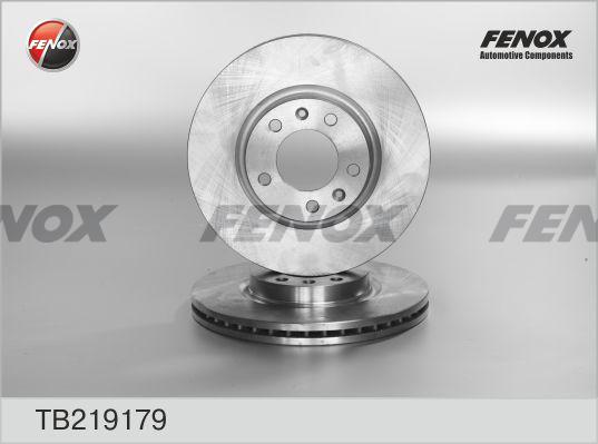 Fenox TB219179 - Stabdžių diskas autoreka.lt