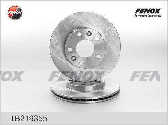 Fenox TB219355 - Stabdžių diskas autoreka.lt