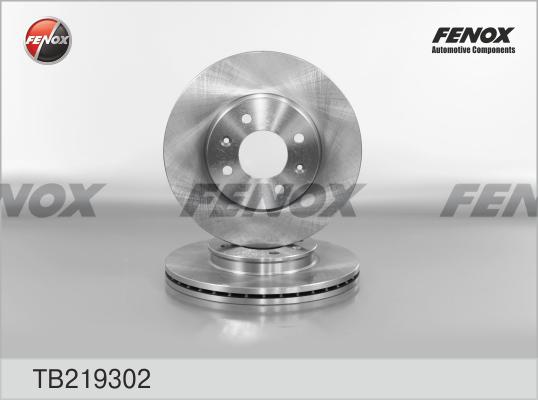 Fenox TB219302 - Stabdžių diskas autoreka.lt