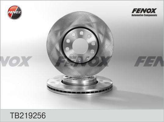 Fenox TB219256 - Stabdžių diskas autoreka.lt