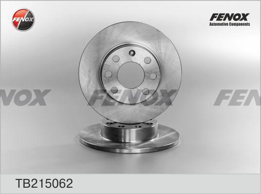 Fenox TB215062 - Stabdžių diskas autoreka.lt