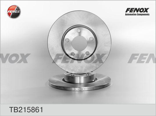 Fenox TB215861 - Stabdžių diskas autoreka.lt