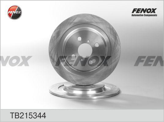Fenox TB215344 - Stabdžių diskas autoreka.lt