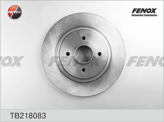 Fenox TB218083 - Stabdžių diskas autoreka.lt