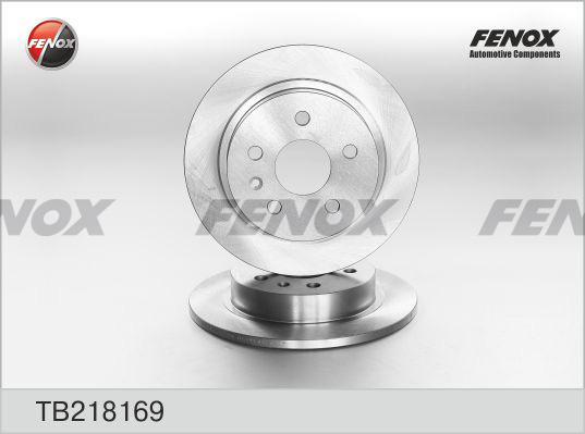 Fenox TB218169 - Stabdžių diskas autoreka.lt