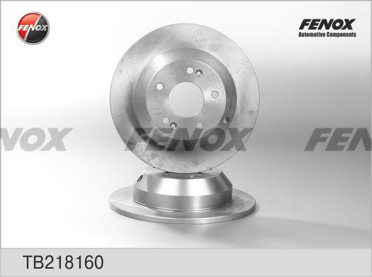 Fenox TB218160 - Stabdžių diskas autoreka.lt