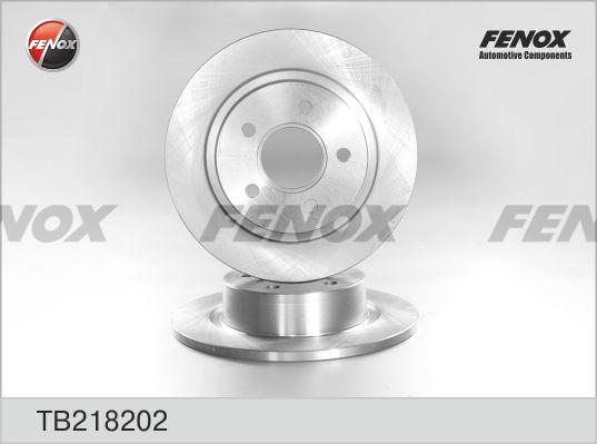 Fenox TB218202 - Stabdžių diskas autoreka.lt