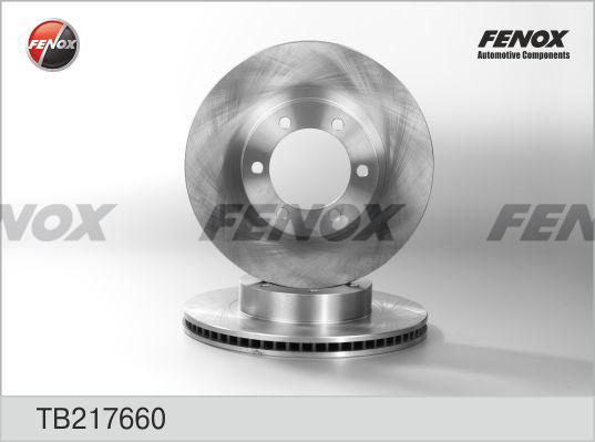 Fenox TB217660 - Stabdžių diskas autoreka.lt