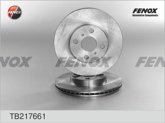 Fenox TB217661 - Stabdžių diskas autoreka.lt