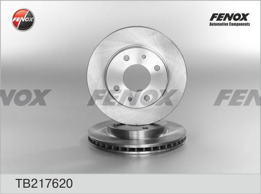Fenox TB217620 - Stabdžių diskas autoreka.lt