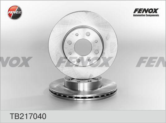 Fenox TB217040 - Stabdžių diskas autoreka.lt
