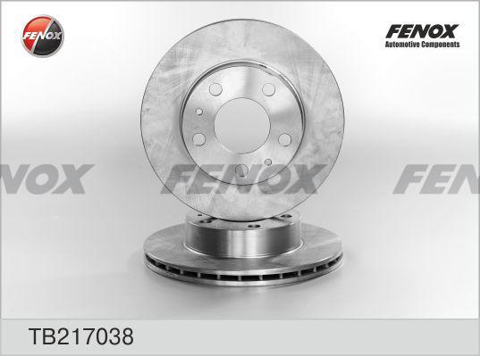 Fenox TB217038 - Stabdžių diskas autoreka.lt
