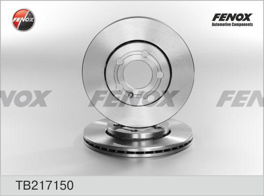 Fenox TB217150 - Stabdžių diskas autoreka.lt