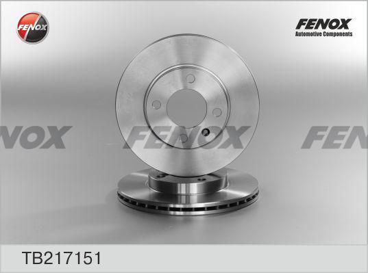 Fenox TB217151 - Stabdžių diskas autoreka.lt