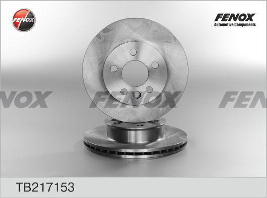 Fenox TB217153 - Stabdžių diskas autoreka.lt