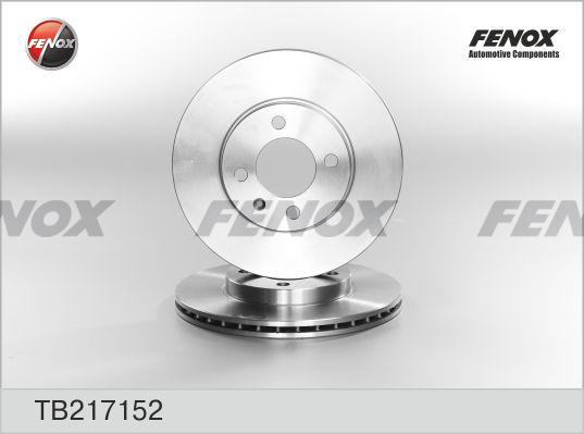 Fenox TB217152 - Stabdžių diskas autoreka.lt