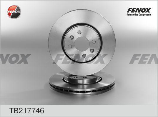 Fenox TB217746 - Stabdžių diskas autoreka.lt