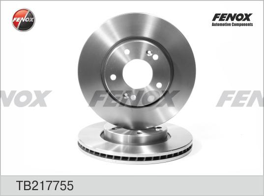 Fenox TB217755 - Stabdžių diskas autoreka.lt