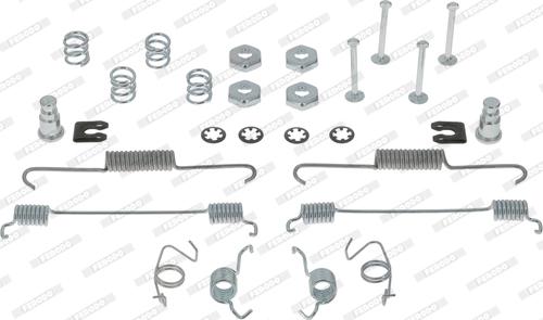 Ferodo FBA33 - Priedų komplektas, stabdžių trinkelės autoreka.lt