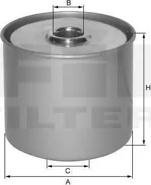 FIL Filter TF 1480 - Kuro filtras autoreka.lt