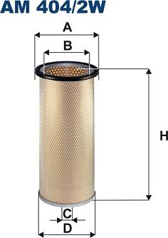 Filtron AM 404/2W - Antrinis oro filtras autoreka.lt