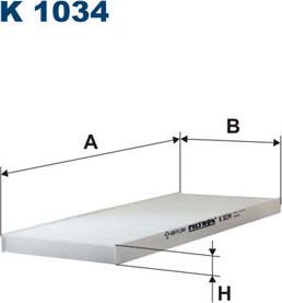 Filtron K1034 - Filtras, salono oras autoreka.lt