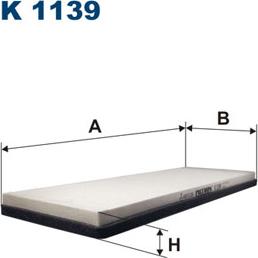 Filtron K1139 - Filtras, salono oras autoreka.lt