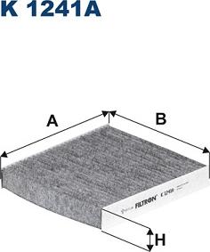 Filtron K1241A - Filtras, salono oras autoreka.lt