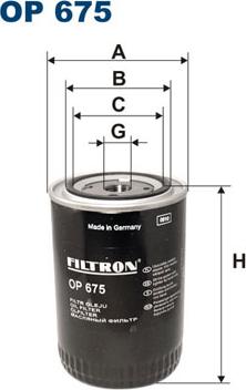 Filtron OP675 - Alyvos filtras autoreka.lt