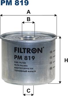 Filtron PM819 - Kuro filtras autoreka.lt