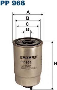 Filtron PP968/2 - Kuro filtras autoreka.lt
