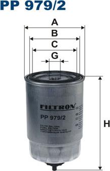 Filtron PP979/2 - Kuro filtras autoreka.lt