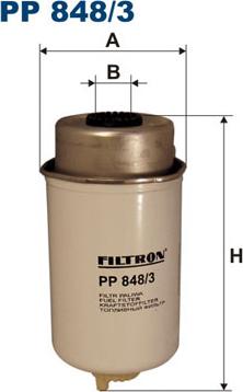 Filtron PP848/3 - Kuro filtras autoreka.lt