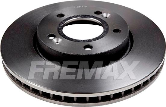 FREMAX BD-5158 - Stabdžių diskas autoreka.lt