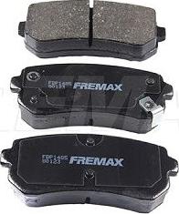 FREMAX FBP-1485 - Stabdžių trinkelių rinkinys, diskinis stabdys autoreka.lt
