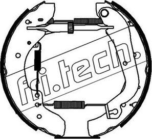 Fri.Tech. 16201 - Stabdžių trinkelių komplektas autoreka.lt