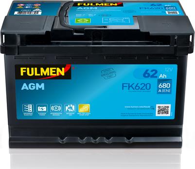 Fulmen FK620 - Starterio akumuliatorius autoreka.lt