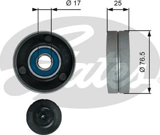 Gates T38059 - Kreipiantysis skriemulys, V formos rumbuotas diržas autoreka.lt