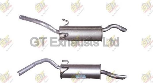 GT Exhausts GFT561 - Galinis duslintuvas autoreka.lt