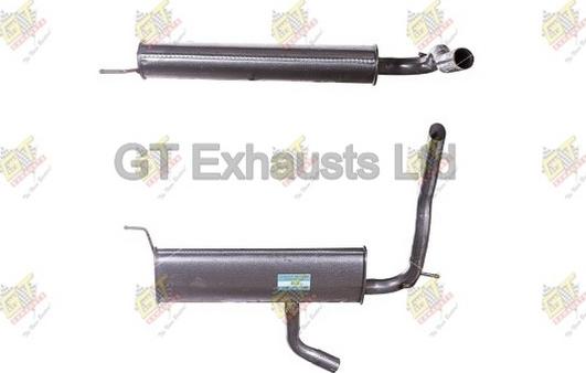 GT Exhausts GSE145 - Galinis duslintuvas autoreka.lt